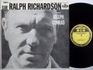 SIR RALPH RICHARDSON Reads Joseph Conrad MGM LP spoken word heart of darkness