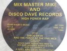 * MIX MASTER MIKE & DISCO DAVE High Power Rap ’80 CRASH CREW FORCE 5 Orig SEALED
