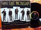 LEE MORGAN Here's Lee Morgan Art Blakey Cliff Jordan Vee Jay 3007 MONO Jazz LP