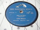 ELVIS PRESLEY*RARE LABEL DON'T BE CRUEL ON BOTH SIDES OTHER SIDE PLAYS HOUND DOG
