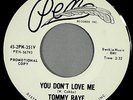 HEAR IT R&B Northern Soul Promo 45 rpm Tommy Raye 
