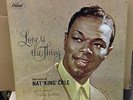 NAT KING COLE Love Is The Thing 1986 UK  Vinyl LP EXCELLENT CONDITION