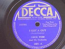 Chick Webb-Ella Fitzgerald/I Got a Guy-Harlem Congo/Decca 1681/N-