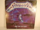 Metallica - Ride The Lightning on Elektra/Megaforce Records