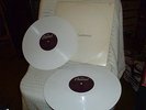 BEATLES white album 2 LP WHITE VINYL CAPITOL 1978 NO INSERTS