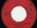CHUCK WOOD *SEVEN DAYS TOO LONG* 1967 N SOUL