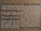 Bill Evans Trio Everybody Digs Bill Evans Japan LP Polydor MW 2057 Insert