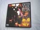 WU TANG CLAN Enter Wu Tang LP cover framed for wall mounting black/silver/walnut