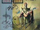 URIAH HEEP Ken Hensley Bob Daisley Kerslake Box Easy Livin Ozzy Autograph SIGNED