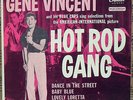 GENE VINCENT • HOT ROD GANG • RARE 1958 USA EP CAPITOL EAP 1-985   COVER ONLY