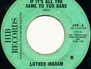 Northern Soul Luther Ingram 