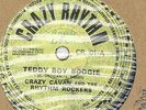 ROCKABILLY-CRAZY CAVAN-TEDDY BOY BOOGIE/BOP LITTLE BABY-UK CRAZY RHYTHM