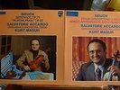 Earliest Red Philips Two Lp's Salvatore Accardo Violin Bruch World Premieres NM