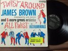 JAMES BROWN TWIST AROUND KING US ORIG '62 CLEAN LAM CVR NIGHT TRAIN HYPE STICKER