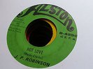 JP Robinson 45 Hot Love/Keep On Holding On Alston 4590 Funk Crossover Soul