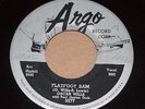 EX Original Argo 45 OSCAR WILLS Flatfoot Sam / PAUL GAYTEN Nervous Boogie