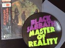 BLACK SABBATH MASTER OF REALITY LP EX/EX PICTURE DISC VÉRTIGO SFS-7400-P JAPAN