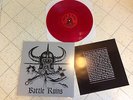 Battle Ruins - S/T red vinyl on Rock n Roll Discrace oi rac templars chiswick