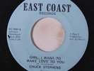 CHUCK STEPHENS: Girl, I Want To Make Love To You / Let's Get Nasty 45 (close to