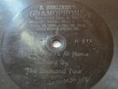 E Berliners Signed Gramophone The Old Folks At Home Sung By Diamond Four 7 Inch