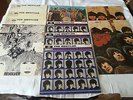 Collection of 13 Original Beatles LPS Sgt Peppers Hard Help Rubber etc Parloph