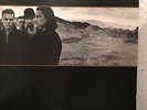 The Joshua Tree by U2 1987 Vinyl Island Records Poster Lyric Sheet