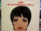 LIZA MINNELLI LIVE AT CARNEGIE HALL LP RARE ANDY WARHOL COVER ONLY CALTEL