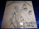 METALLICA - AND JUSTICE FOR ALL TOP RARE HEAVY METAL KULT 2 x LP