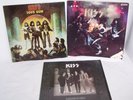3 KISS Lp Lot: Dressed to Kill (in Shrink); Alive (w/Insert) and Love Gun