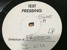 FREEEZ I.O.U TEST PRESSING  STREET WISE LP DISCO FUNk electro RARE