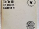 LED ZEPPELIN LIVE AT THE LOS ANGELES FORUM 9-4-70 Double Vinyl LP Rubber Dubber