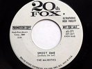 MAJESTICS 45 Sweet one / The lone stranger 20th FOX (Promo) VG++ Doowop e967