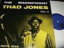 THAD JONES : THE MAGNIFICENT VOL. 3 LP 1974 BLUE NOTE BLP 81546 GERMANY