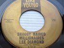 LEE DIAMOND w.the JEWELS Shaggy Haired Millionaires BEATLES parody 45 w153 HEAR