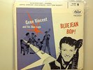 GENE VINCENT BLUEJEAN BOP VG+ WITH COVER ORIGINAL RARE ROCKABILLY EP PART 1