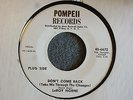 LeRoy Horne Don't Come Back / There's A Way Pompeii 6672 Promo EX Soul R&B