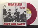 The Beatles ?– Ain't She Sweet ATCO Records 45-6308 RED VINYL