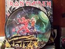 IRON MAIDEN - 3  PICTURE DISCS - NUMBER OF THE BEAST-KILLERS-PEACE OF MIND