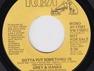 GREY & HANKS Gotta Put Something In SUPERB modern soul dancer *M-* US promo 45