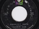 JACKIE LEE Darkest Days RARE first issue NORTHERN SOUL 45 stomper LISTEN