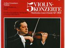 ARTHUR GRUMIAUX MOZART 5 VIOLIN CONCERTOS PHILIPS ED1 3 LP STEREO 6747308 AS NEW