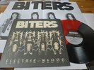 BITERS Electric Blood RED / BLACK vinyl LP + INSERT glam POWER POP wednesday 13