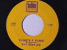 BEATLES: There's A Place / Twist And Shout 45 (purple/yellow boxed logo) Rock &