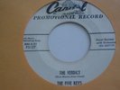R&B Mod Popcorn 45 THE FIVE KEYS me make um pow pow CAPITOL listen