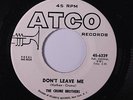CRUME BROTHERS: Don't Leave Me / What Am I Going To Do 45 (dj) Soul