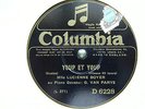 Lucienne Boyer - Youp et Youp- 78 tours   Columbia