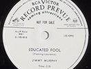 JIMMY MURPHY country bopper 78RPM RCA Educated Fool vinyl promo
