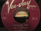 DOO WOP EL DORADOS VEE JAY 263 ORIGINAL 3 REASONS WNY/BOOM DIDDIE BOOM