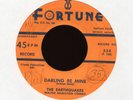 THE EARTHQUAKES Darling Be Mine on Fortune R&B Doo Wop 45 Hear