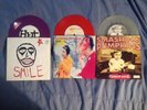 3 Smashing Pumpkins Purple, Red, Clear 7